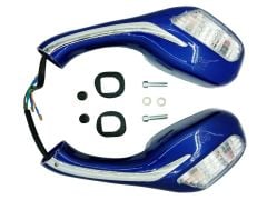 Scooter Işıklı Sinyalli Ayna Takımı