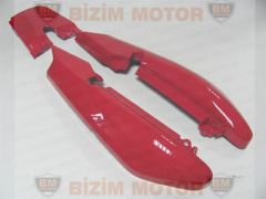 Yamaha YBR 125 Sele Altı Grenaj Takımı Kırmızı (E.M)