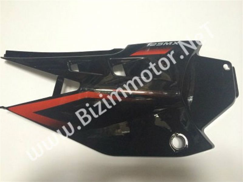 Mondial MX 125 Grumble Yan Kapak Sol Kırmızı - Sİiyah