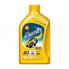 SHELL 4T ADVANCE 15W-50 MOTOR YAĞI